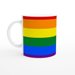 taza bandera LGTBI